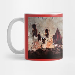 Chibi Pyramid Head Mug